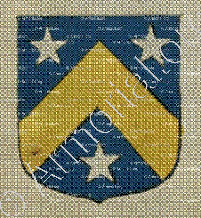 de FUMERON (Alsace)_Blason enregistré sous le règne de Louis XIV_France