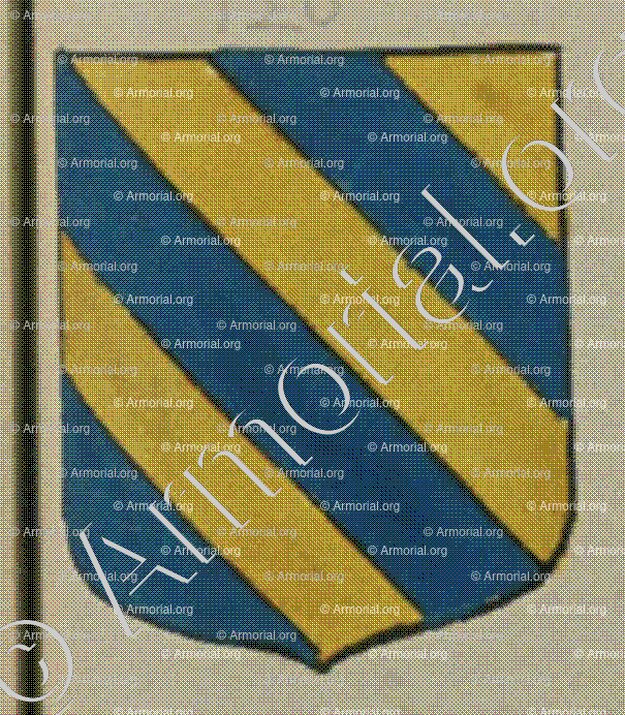 KELLENE (Alsace)_Blason enregistré sous le règne de Louis XIV_France 