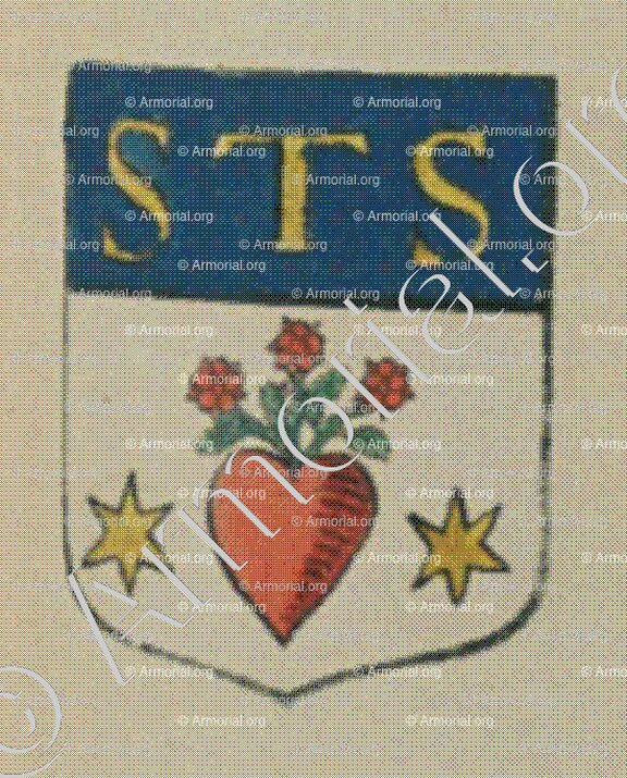 SUTER (Alsace)_Blason enregistré sous le règne de Louis XIV_France 