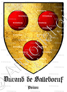 DURAND de SALLEBOEUF