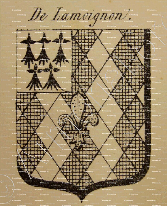 DE LAMOIGNON_Auvergne_France