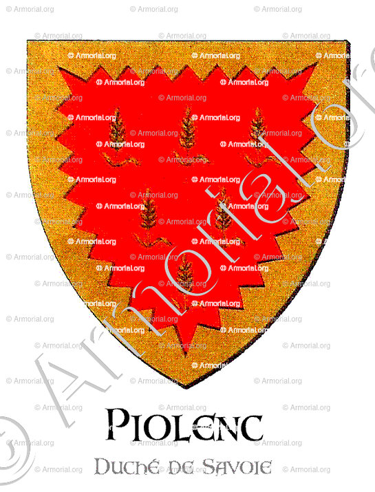 PIOLENC_Ancien Duché de Savoie_États de Savoie