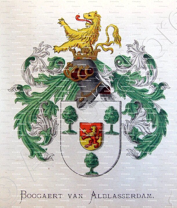 BOOGAERT van ALBLASSERDAM_Wapenboek van den Nederlandschen Adel. (J.B. Rietstap)._Nederland (i)