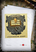 velin-d-Arches-SAPIENTER_Wappenbuch der Stadt Basel . B.Meyer Knaus 1880_Schweiz 