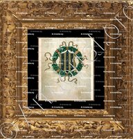 cadre-ancien-or-d'HAUCOURT_Lorraine, Isle de France_France..