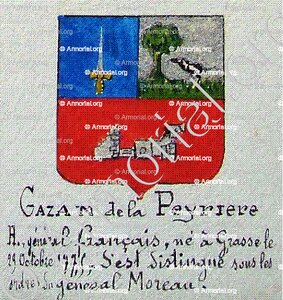GAZAN de la PEYRIERE