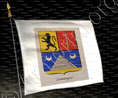 drapeau-LAMARQUE_Noblesse d'Empire._France