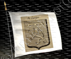 drapeau-DE LANGES_Auvergne_France