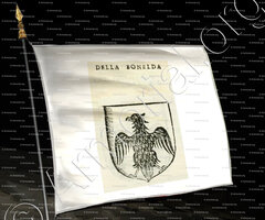 drapeau-DELLA BONELDA_Forli, Romagna._Italia