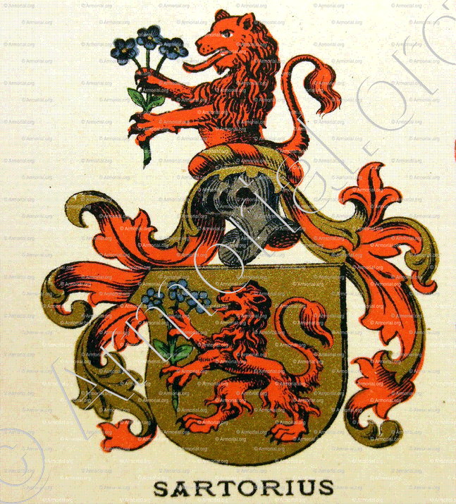 SARTORIUS_Wappenbuch der Stadt Basel . B.Meyer Knaus 1880_Schweiz 