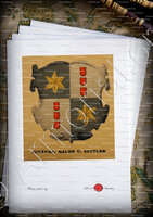 velin-d-Arches-SATTLER_Wappenbuch der Stadt Basel . B.Meyer Knaus 1880_Schweiz 