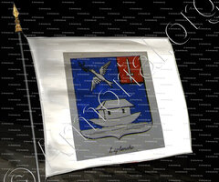 drapeau-LAPLANCHE_Noblesse d'Empire._France