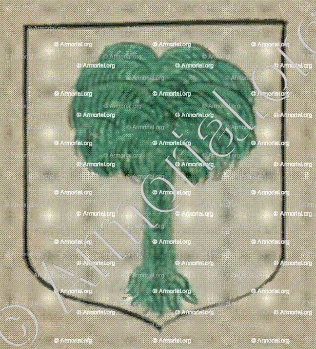 LAUGUE (Alsace)_Blason enregistré sous le règne de Louis XIV_France 