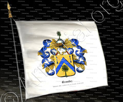 drapeau-CROMBEZ_Hainaut - (An., 1 juillet 1792; rec. de nob., 31 mai 1826)_Belgique