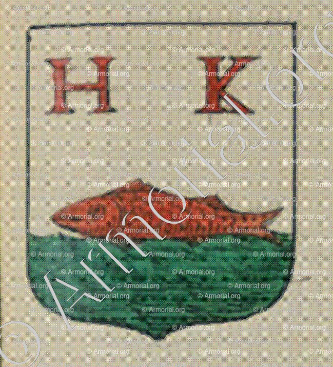 KEMPFF (Alsace)_Blason enregistré sous le règne de Louis XIV_France 