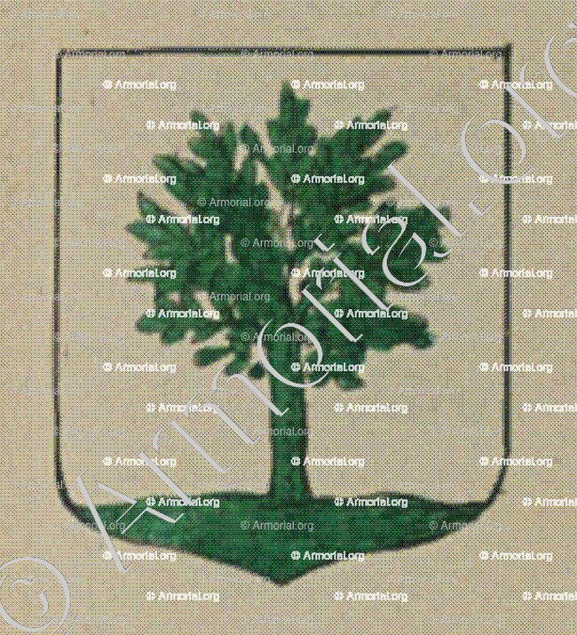 LAURENEL (Alsace)_Blason enregistré sous le règne de Louis XIV_France 