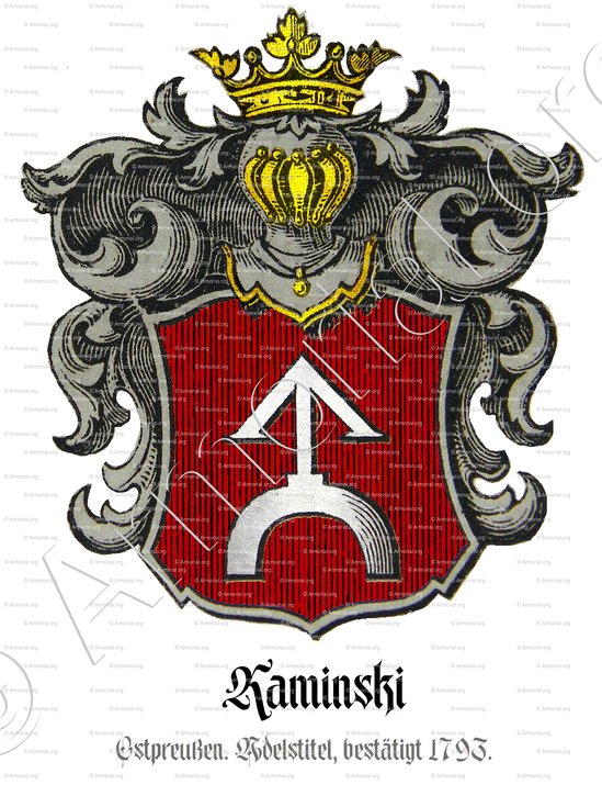 KAMINSKI_Ostpreußen. Adelstitel, bestätigt 1793._Königreich Preußen (Polen) (1)