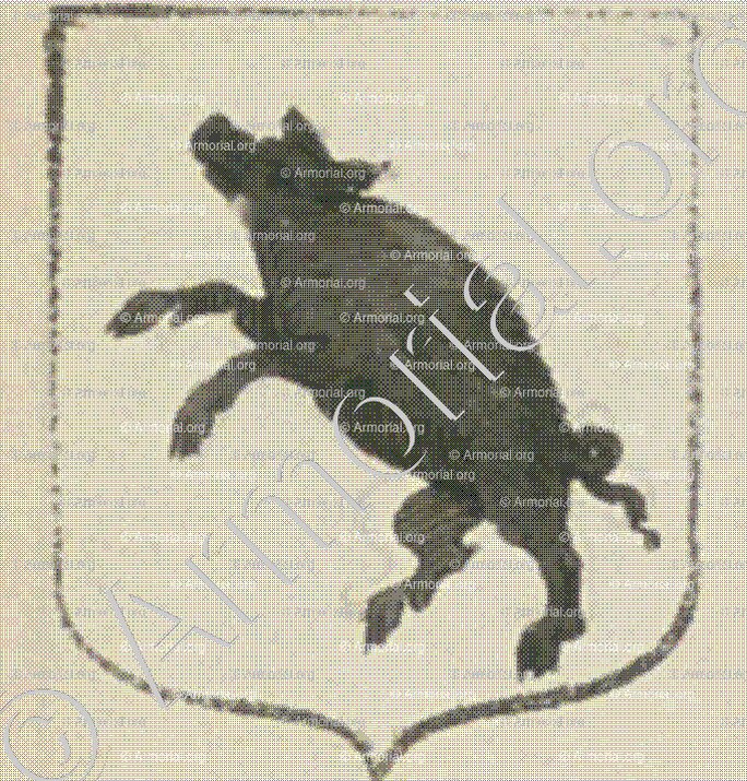 JOÜYE (La Rochelle)_Blason enregistré sous le règne de Louis XIV._France