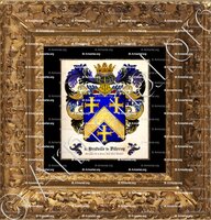 cadre-ancien-or-NEUFVILLE de VILLEROY (de)_Duc de Villeroy. Île-de-France, etc._France (1) +