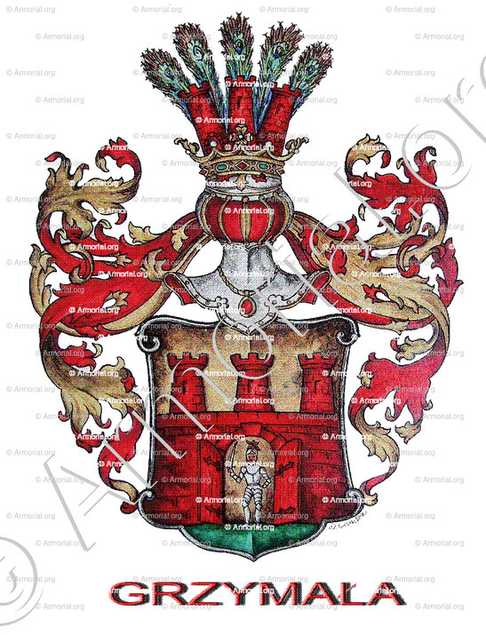 GRZYMALA_Grzymala. (Armorial Daniel Sandoz, 1996.)_Poland.. (3)