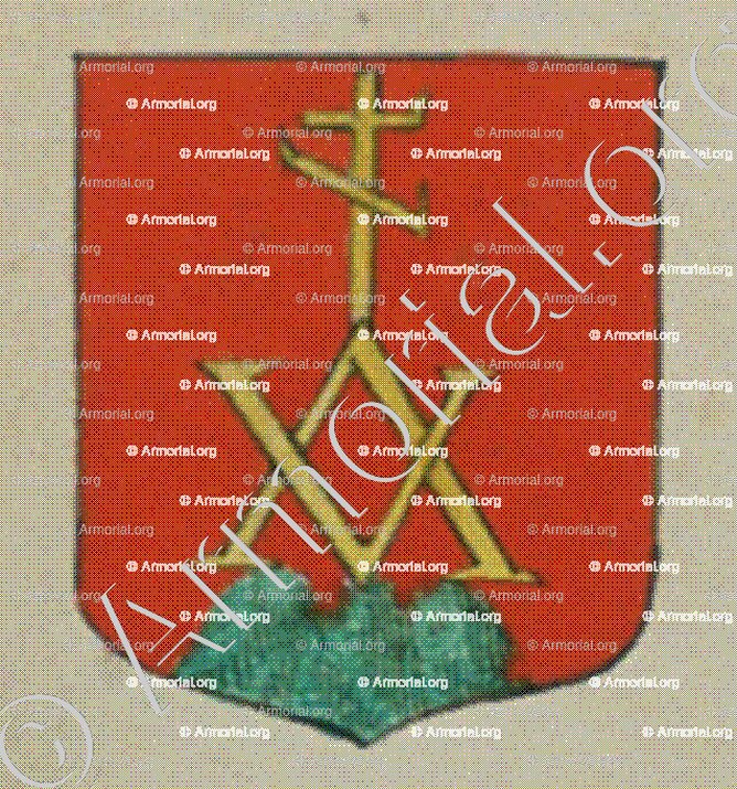 LAUTENSCHLAGER (Alsace)_Blason enregistré sous le règne de Louis XIV_France 