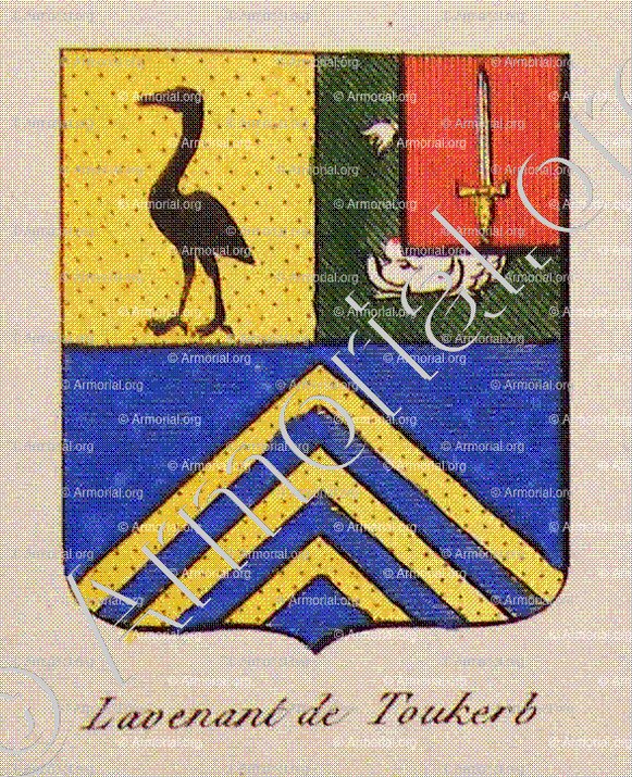 LAVENANT DE TOUKERB_Noblesse d'Empire._France