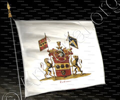 drapeau-Le CAMUS_Noblesse belge_Belgique, België