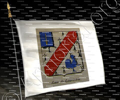 drapeau-LAW DE LAURISTAN_Noblesse d'Empire._France