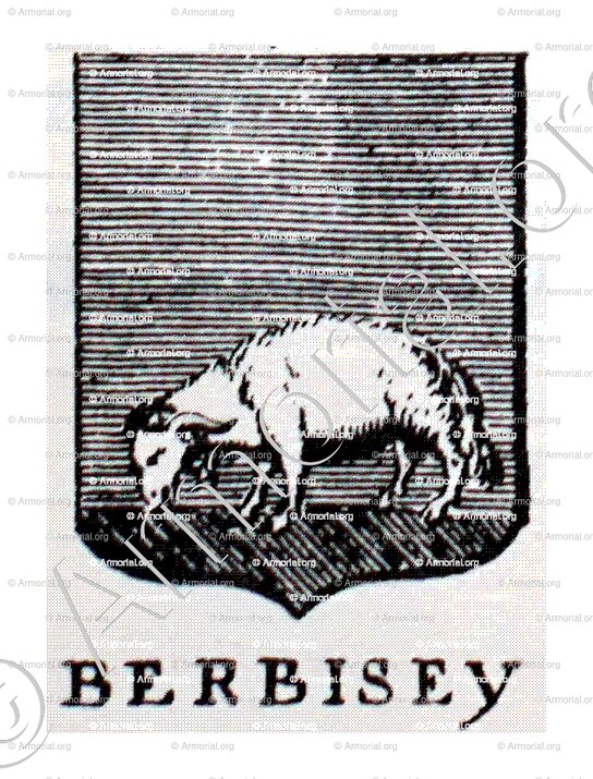BERBISEY_Incisione a bulino del 1756._Europa