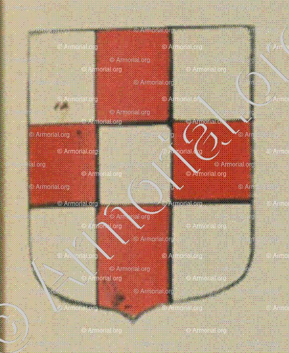 de HAGUEHACH (Alsace)_Blason enregistré sous le règne de Louis XIV_France