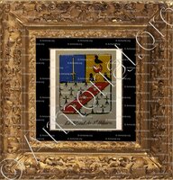 cadre-ancien-or-LE BLOND DE SAINT HILAIRE_Noblesse d'Empire._France