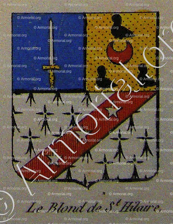 LE BLOND DE SAINT HILAIRE_Noblesse d'Empire._France