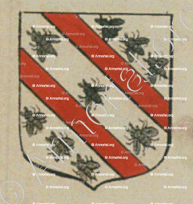 THIBAULT (Alsace)_Blason enregistré sous le règne de Louis XIV_France 