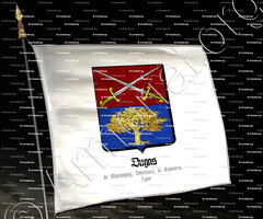 drapeau-DUGAS de Chassagny, Varennes, la Catonière._Lyon_France