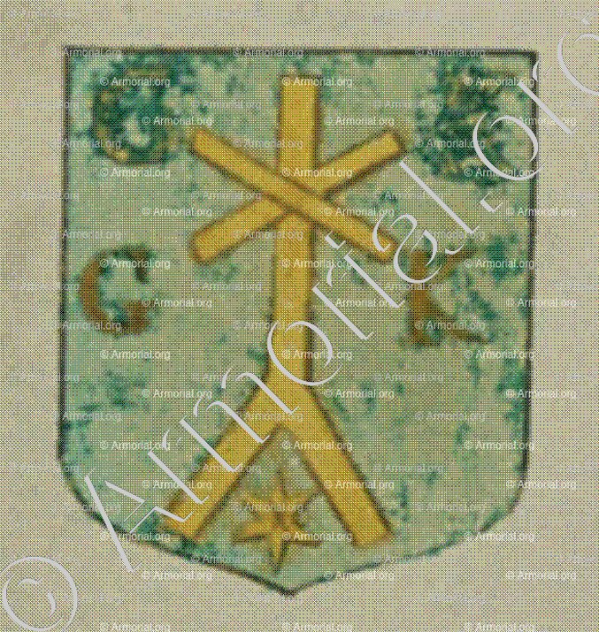 KENTZINGER (Alsace)_Blason enregistré sous le règne de Louis XIV_France 