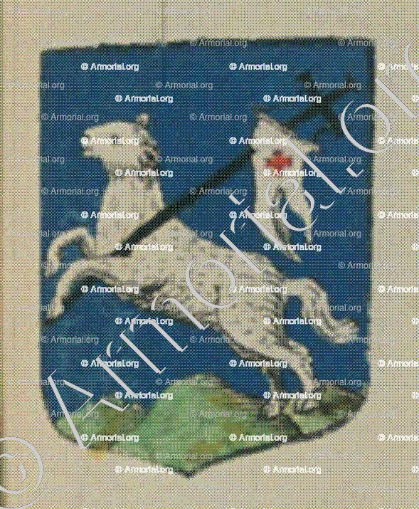 THIEBAULT (Alsace)_Blason enregistré sous le règne de Louis XIV_France (1)