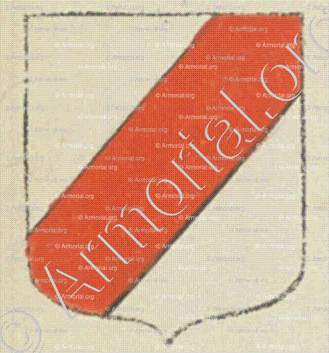 La BARRIERE (La Rochelle)_Blason enregistré sous le règne de Louis XIV._France