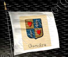 drapeau-GENDRE_Livre d'Or du Canton de Fribourg (Freiburg). (Alfred Raemy, 1898)_Schweiz Suisse Svizzera Switz