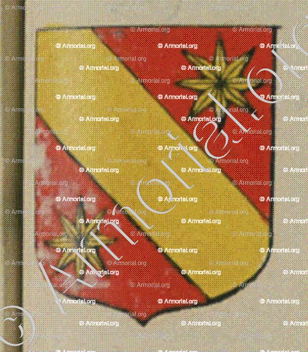 KERSTLE (Alsace)_Blason enregistré sous le règne de Louis XIV_France 