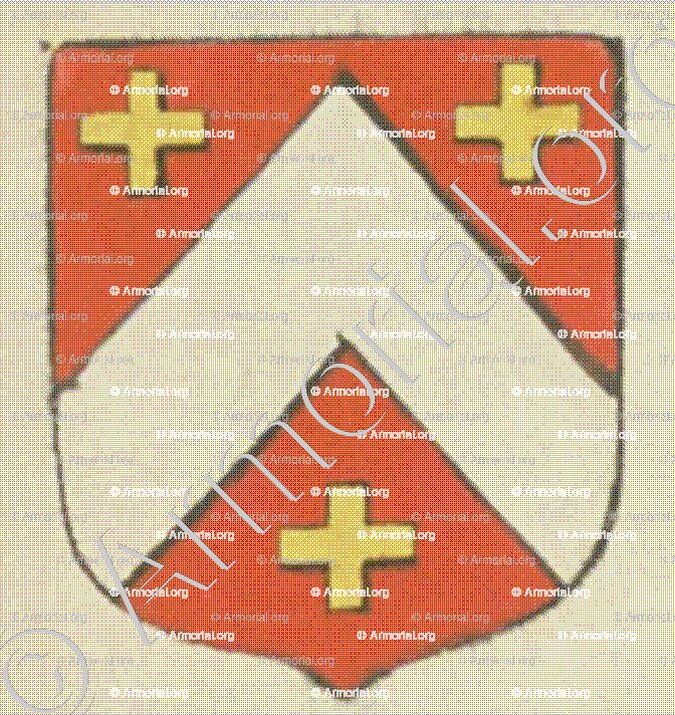 LA CHAPELLE de la CROIX MARON (La Rochelle)_Blason enregistré sous le règne de Louis XIV._France