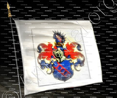 drapeau-KRANTZEN von LANGEN PRUCK_Franken._Deutschland 