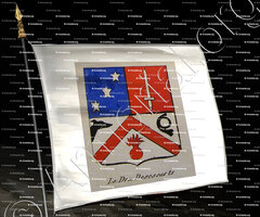 drapeau-LE DRU DESESSARTS_Noblesse d'Empire._France