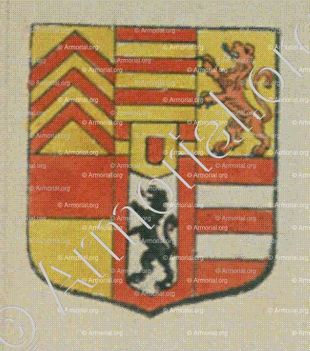 de HANAU-LECHTENBERG (Alsace)_Blason enregistré sous le règne de Louis XIV_France