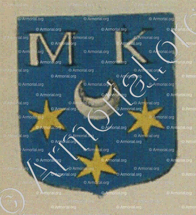 KESLER (Alsace)_Blason enregistré sous le règne de Louis XIV_France 