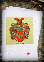 velin-d-Arches-SCHALER_Wappenbuch der Stadt Basel . B.Meyer Knaus 1880_Schweiz 