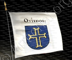 drapeau-d' OVIEDO (OVIEDOS)_Asturias_España