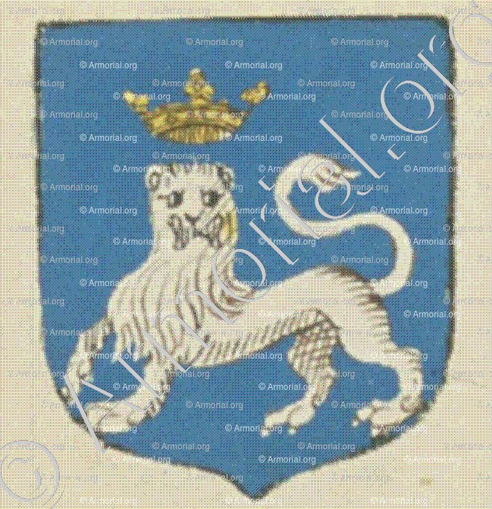 La LANDE (La Rochelle)_Blason enregistré sous le règne de Louis XIV._France
