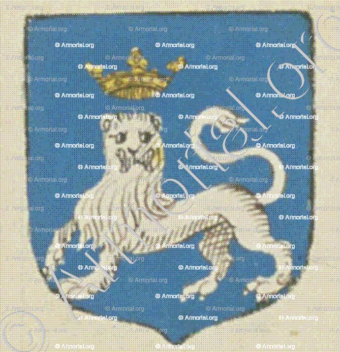 La LANDE (La Rochelle)_Blason enregistré sous le règne de Louis XIV._France