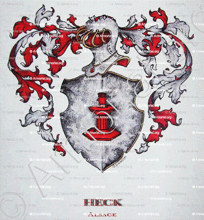 HECK_Alsace_Armorial Daniel Sandoz, 1996.
