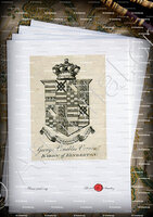 velin-d-Arches-VERNON of KINDERTON_County of Chester, Baron of Kinderton (1709-1780)._England